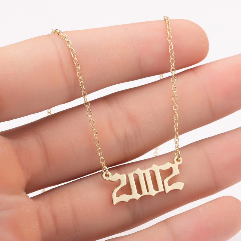 Wholesale Stainless Steel Vintage Creative Necklace